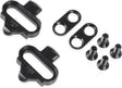 Xlc pd-x02 schoenplaatjes voor shimano spd pedalen - geen speling - zwart
