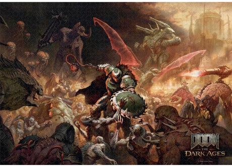 Good loot doom the dark ages slayer’s rag 1000pcs - puzzel 1000 stukjes