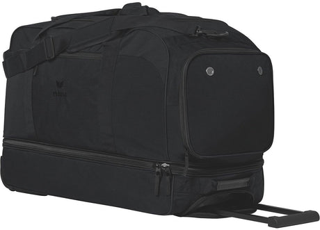 Erima travel line (x-large) teamtas trolley - zwart | maat: uni