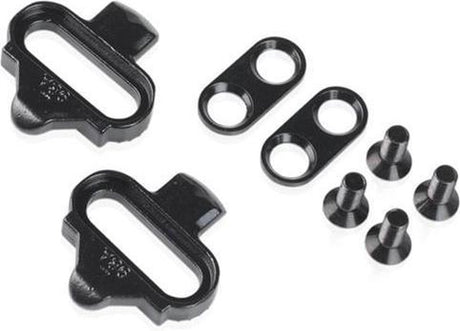 Xlc pd-x02 schoenplaatjes voor shimano spd pedalen - geen speling - zwart