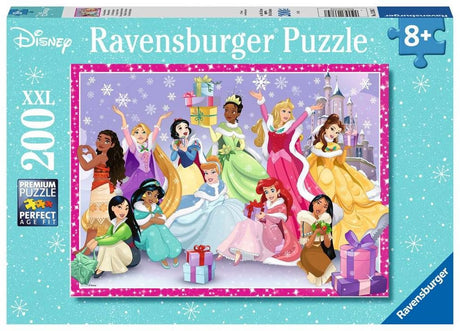 Ravensburger puzzel disney princess kerst 200 xxl - kinderpuzzel.
