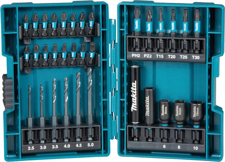 Makita b-66896 boor- slagschroefbitset 33-delig