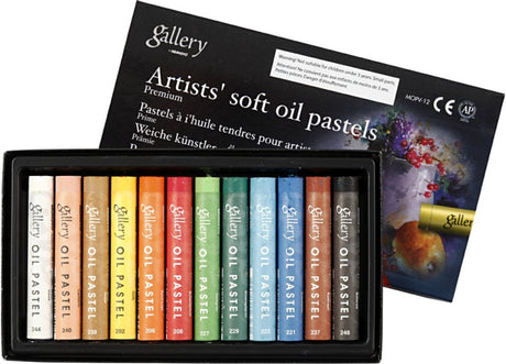 Creativ company mungyo gallery oliepastel premium set 12 stuks