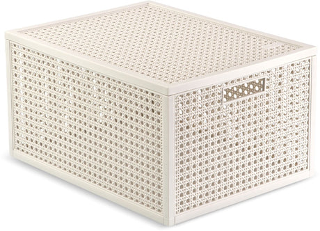 Curver kaya opbergmand - 20l - 37,6x30x20,7 cm - wit