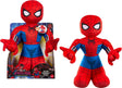 Mattel marvel flip %26 quip spider-man pluchen figuur van 30 cm met geluiden