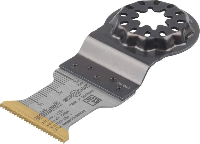Wolfcraft - multitool zaagblad starlock - hardmetaal voor aluminium edelstaal - 4251000