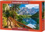 Castorland legpuzzel braies lake italy , 1000st.