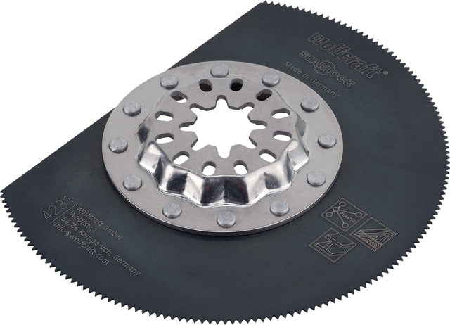 Wolfcraft - segmentzaagblad voor multitool - hout en metaal - ø 85 mm - starlock - 4231000