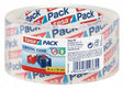 Tesa pack® crystal clear - verpakkingsband - transparant - uv-bestendig - stil afrolbaar 66 m x 50 mm