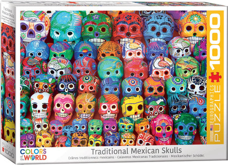 Eurographics traditional mexican skulls (1000)