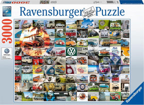 Ravensburger puzzel 99 vw bulli moments - legpuzzel - 3000 stukjes