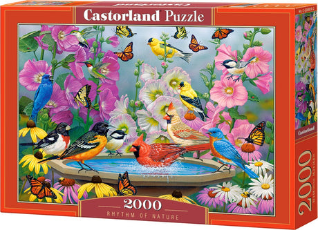 Castorland rhythm of nature – puzzel – 2.000 stukjes – satijnen afwerking – perfecte pasvorm – europese kwaliteit