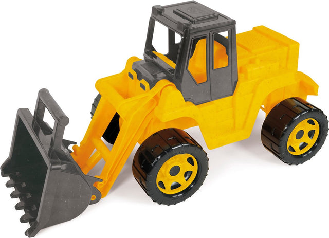 Lena giga trucks shovel pro zwart geel (sit on) - 63cm