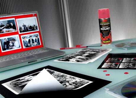 3m ™ scotch-weld photo mount, ph neutraal, transparant, 400 ml
