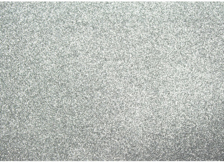 Kangaro glitterkarton - zilver - 50x70cm - pak 10 vel