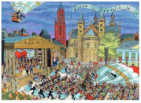 Ravensburger puzzel fleroux maastricht - legpuzzel - 1000 stukjes