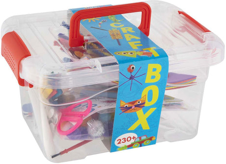 Creative craft group knutseldoos met knutselmateriaal divers, 240dlg.
