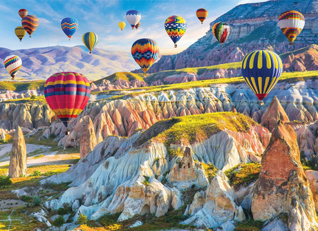 Eurographics - air balloons over cappadocia - 1000 stukjes 68×48cm (b×h) - legpuzzel