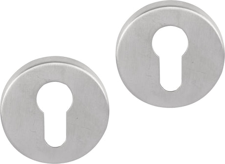 Differnz essence rozet rond - cilinder mat chroom