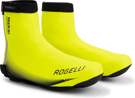 Rogelli fiandrex dames en heren overschoenen wielrennen - waterafstotend - fluor