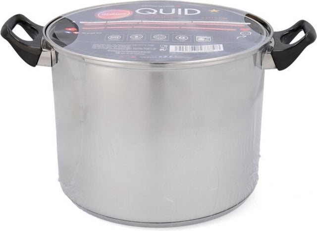 Quid casserolepan met deksel habitat roestvrij staal (24 x 19 cm)