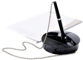 Fellowes baliepen - pen aan ketting - met microban - zwart
