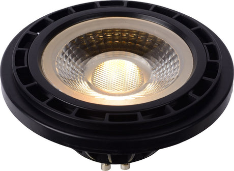 Lucide es111 - led lamp - ø 11 cm - led dim to warm - gu10 (mr16) - 1x12w 2200k 3000k - zwart