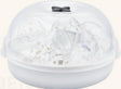 Nuk microexpress plus magnetron sterilisator voor 4 flessen