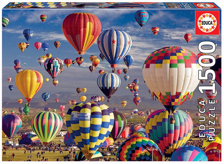 Educa - puzzel – 1500 stukjes – hete luchtballonnen – legpuzzel