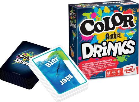 Shuffle - color addict drinks - kaartspel - familiespel - nederlands