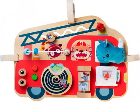 Lilliputiens - activiteitenpaneel - brandweerwagen