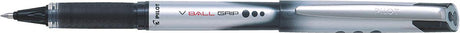 Pilot rollerpen v-ball grip medium zwart | 12 stuks