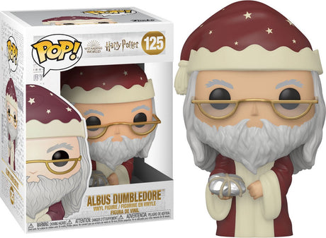Funko harry potter verzamelfiguur pop! holiday albus dumbledore 9 cm multicolours