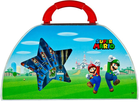 Super mario kleurkoffer, 51dlg.