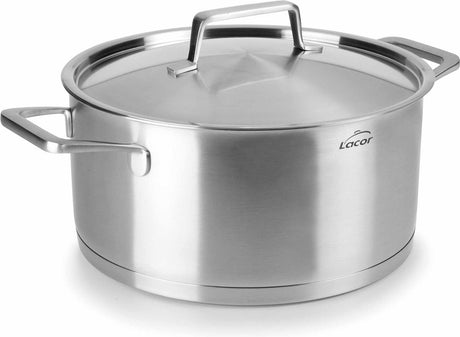 Lacor foodie kookpot met deksel - ø 16cm - 1,5l - rvs