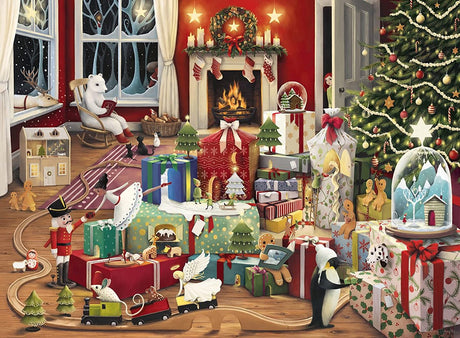 Ravensburger puzzel christmas time - 500 stukjes kerst legpuzzel.