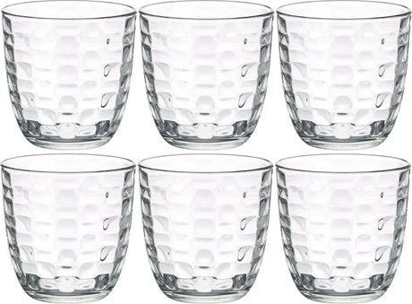 Bormioli rocco - waterglas mat 29,5 cl (6 stuks)