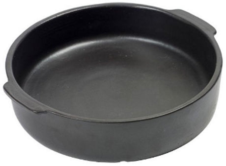 Serax - pascale naessens pure - oven-serveerschaal l - zwart - 25 ø