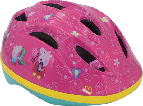 Volare peppa pig fietshelm - roze - 51-55 cm 51-54