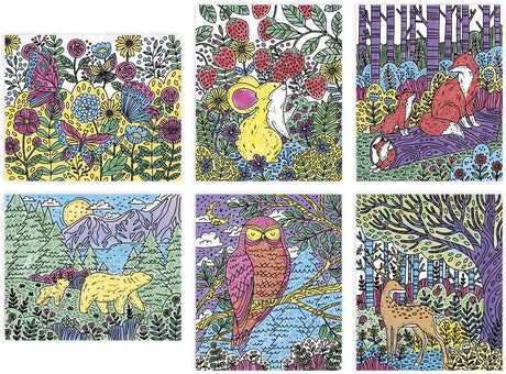 Janod - les ateliers du calme - magisch schilderij het bos