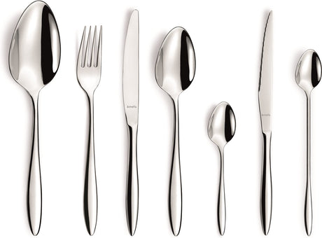 Amefa ariane - 42-delige all you need bestekset - voor 6 personen-zilver- 18 0 chroomstaal – cadeauverpakking