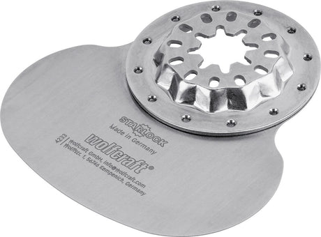Wolfcraft - flexibele multitool schraper voor kit - voor siliconenkit en acrylaatkit - starlock - 70 mm - 4233000