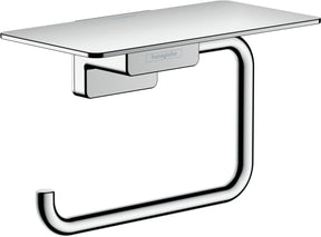 Hansgrohe addstoris closetrolhouder met planchet chroom