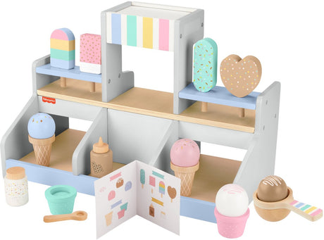 Fisher-price ijssalon speelgoed speelset voor kinderen - fantasierijk spelen.