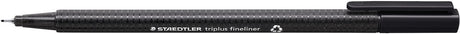 Staedtler fineliner triplus 334 0.3mm zwart | 10 stuks