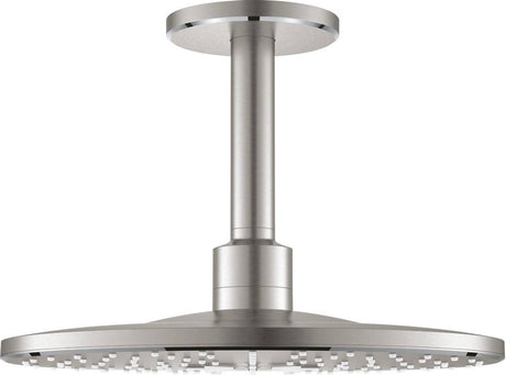 Grohe rainshower hoofddouche+arm rond supersteel