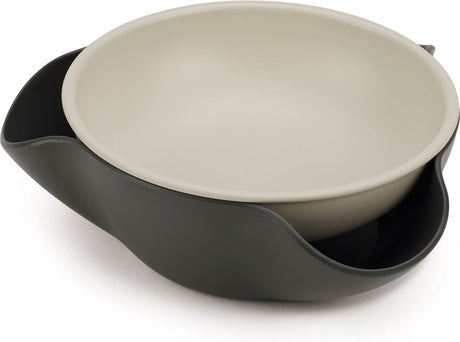 Joseph joseph - double dish schaal - kunststof - grijs