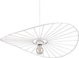 Rl live your light reality chapeau - hanglamp - wit mat - excl. 1x e27 40w - in hoogte verstelbaar