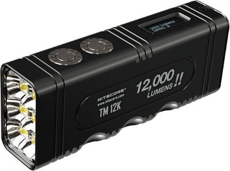 Nitecore tm12k zaklamp oplaadbaar