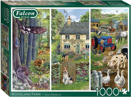 Falcon - woodland farm - 1000 stukjes